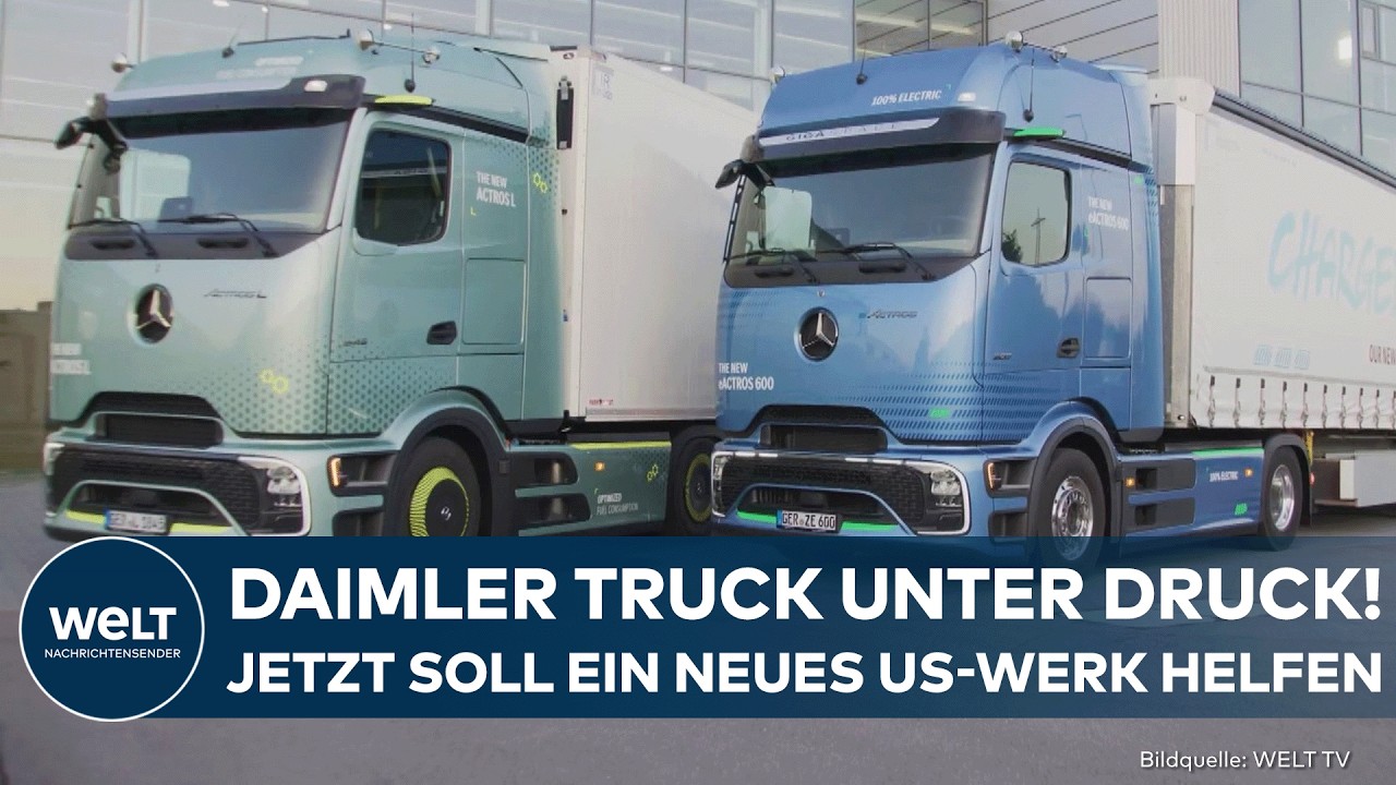 DAIMLER TRUCK: Gewinn bricht um 48 Prozent ein! Jetzt plant der Lkw-Riese ein neues Werk in den USA