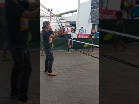 Hazzeeq,  badminton stadium Singapore