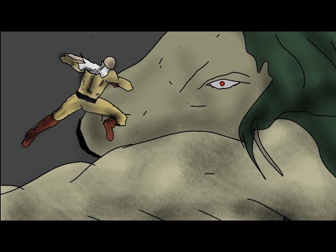 Saitama vs Scp 682 part 2 ( Animation )