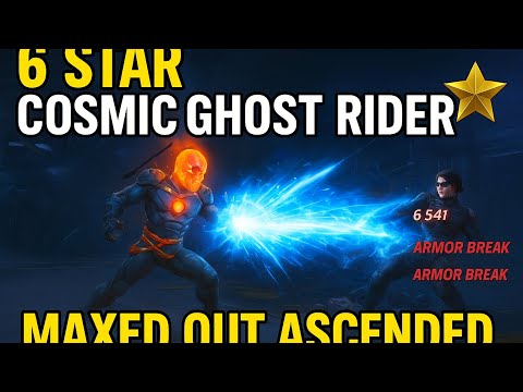 This Is What Happens When You Max & Ascend a 6 Star Cosmic Ghost Rider… 😳