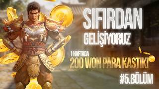 SIFIRDAN BİR BEDENSELİN YOLCULUĞU ! +200 WON PARA KASTIK. Metin 2 Sıfırdan Başla