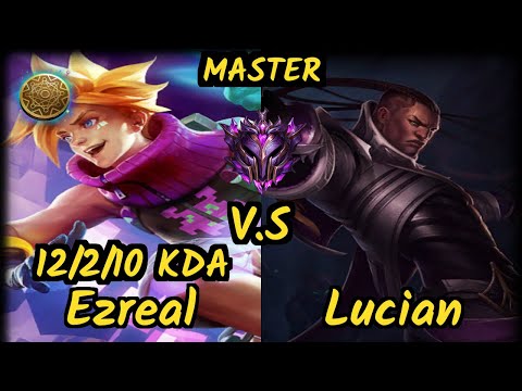SPY Humanoid (EZREAL) vs LUCIAN - 12/2/10 KDA BOTTOM ADC GAMEPLAY - EUW Ranked MASTER