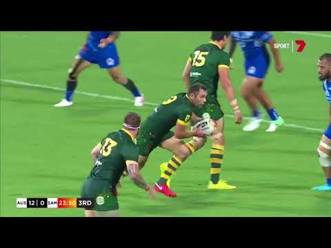 Australia 🇦🇺 vs Samoa 🇼🇸 RLWC2017 QUATER FINAL