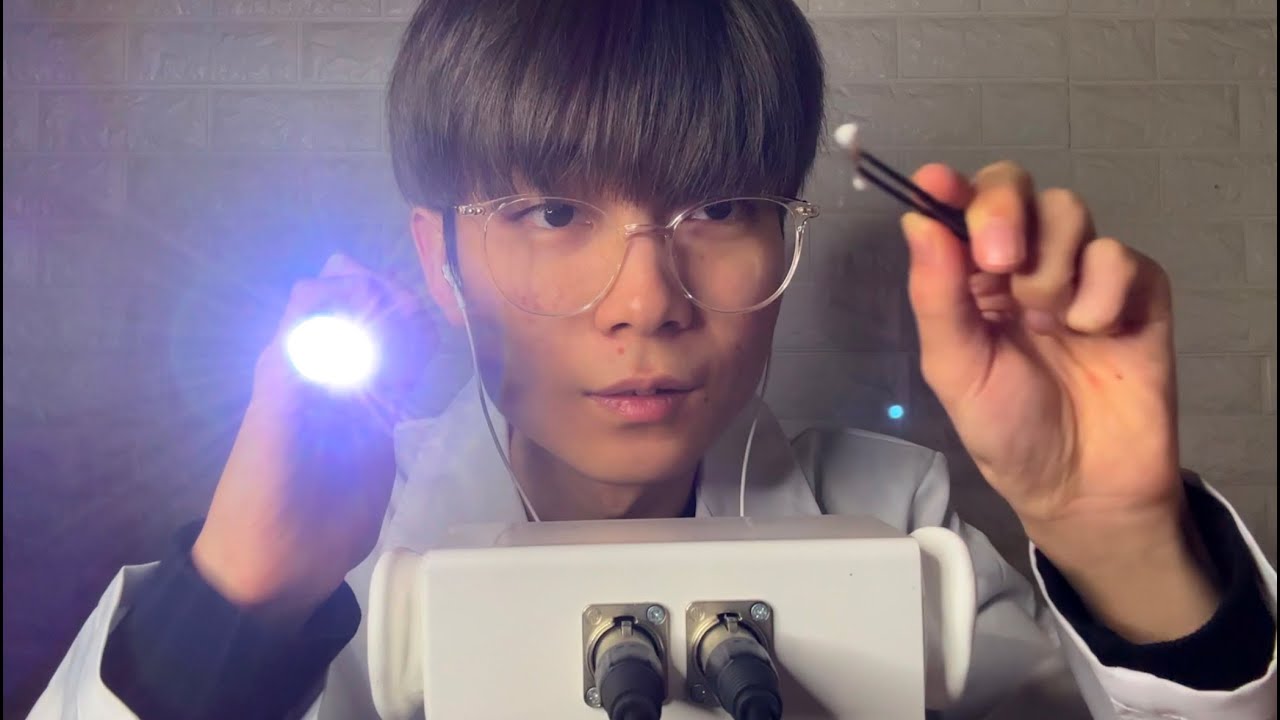 [日本語]耳の傷治療ASMR-まるASMR