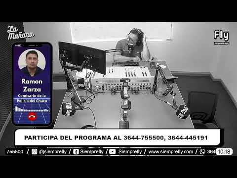 🔴𝗖𝗢𝗠𝗨𝗡𝗜𝗖𝗔𝗖𝗜𝗢́𝗡 𝗧𝗘𝗟𝗘𝗙𝗢́𝗡𝗜𝗖𝗔┃Comisario Ramón Zarza - Jefe de la Div. 911 de Pcia. Roque Sáenz Peña