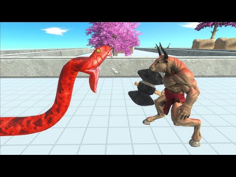 MINOTAUR DEATH CLIMB - Animal Revolt Battle Simulator
