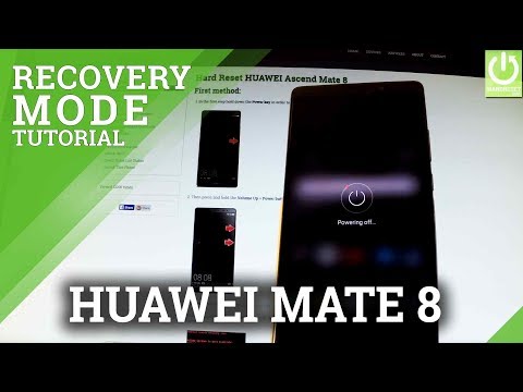 Recovery Mode in HUAWEI Ascend Mate 8 - Enter / Exit Recovery