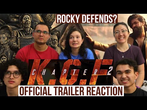 KGF CHAPTER 2 Trailer Reaction | Rocking Star Yash | Sanjay Dutt | Prashanth Neel | Rocky Defends?