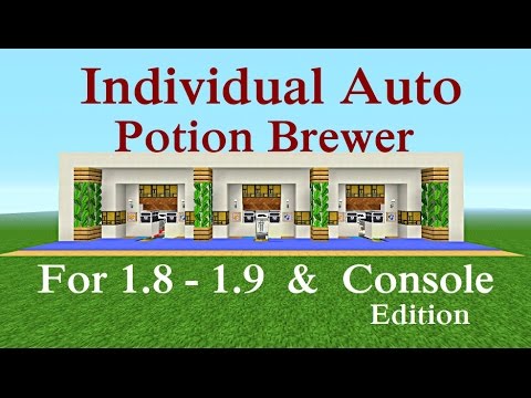 K1 Inc. - Minecraft Tutorial : Individual Auto Potion Brewer