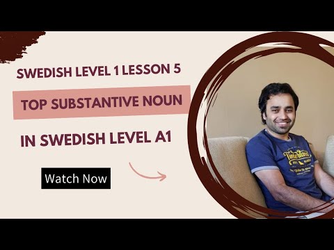 LESSON 5 ; SUBSTANTIVE NOUN | Fruits | Vegetables | Swedish vocabulary (150 common nouns)| Airticle