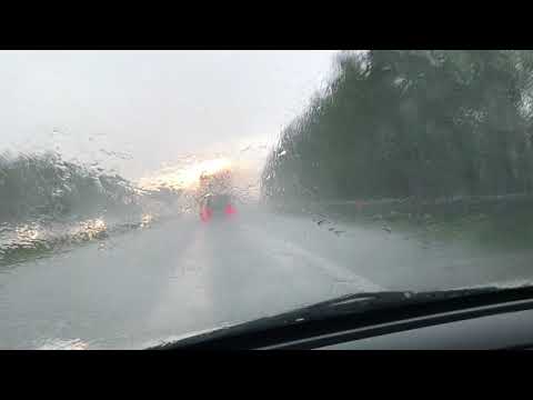 A4 Highway From Krakow to Katowice in Poland