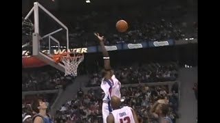 Ben Wallace Rejects Tracy McGrady in Game 7 (2003)