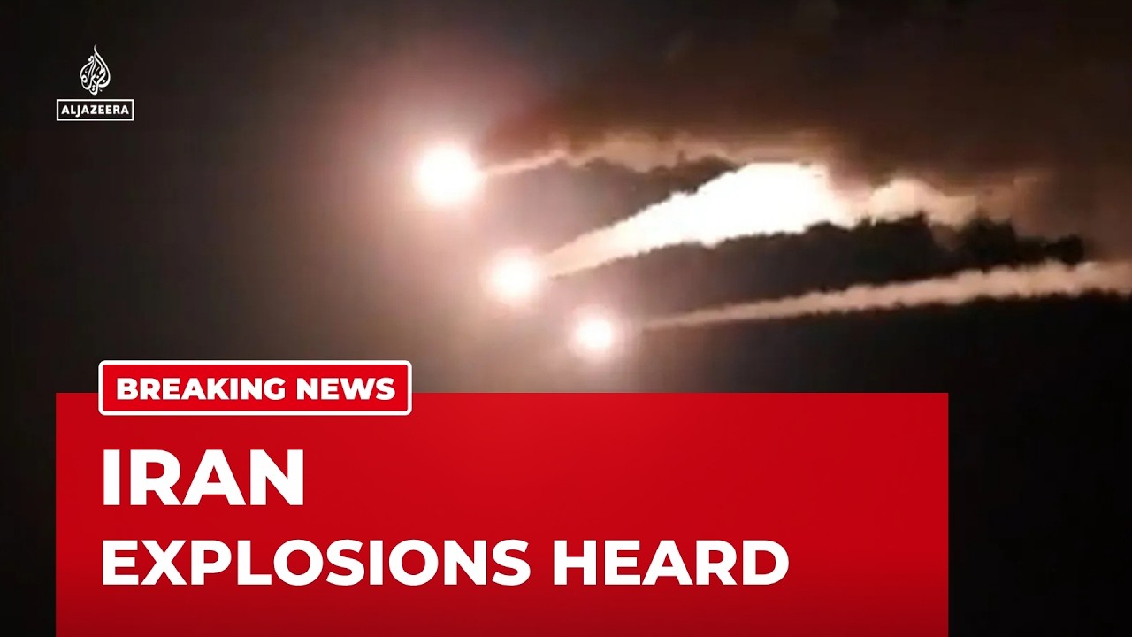 Explosions heard across Iran: State media