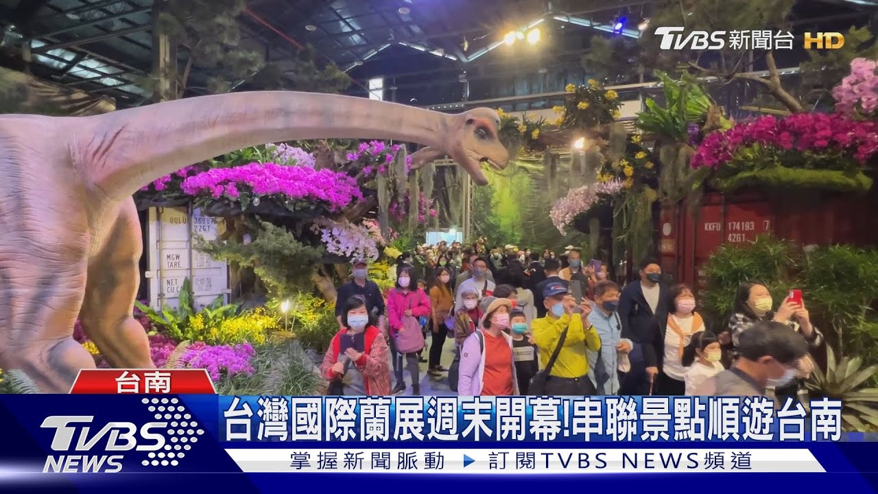 2023台灣國際蘭展週末開幕! 逛完可到東山、後壁逛逛