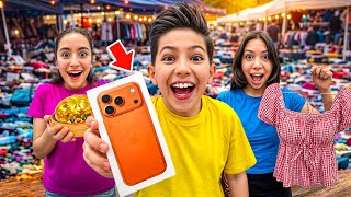 BİT PAZARINDA IPHONE 17 PRO MAX ARADIK!!! MANTI SQUISHY BULDUK!