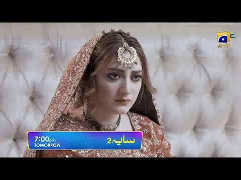 Saaya 2 Episode 27 Promo | Mashal Khan - Sohail Sameer | Tomorrow at 7:00 PM only on Har Pal Geo
