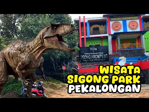 Kembali ke suasana dunia prasejarah "SIGONG PARK" Pekalongan | Planning Holiday WPiTV