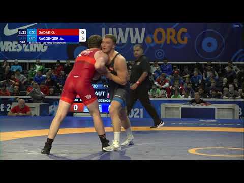 BRONZE GR - 97 kg: O. DADAK (CZE) v. M. RAGGINGER (AUT)