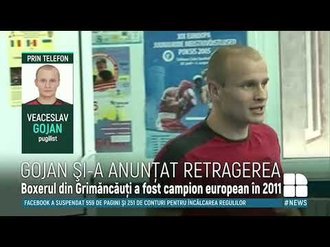 Final de eră în boxul moldovenesc. Veaceslav Gojan îşi încheie cariera la 35 de ani