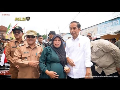 KUNKER PRESIDEN JOKOWI KE KAB SEKADAU