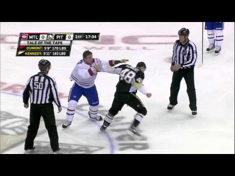 Tyler Kennedy vs Gabriel Dumont 3-26-13