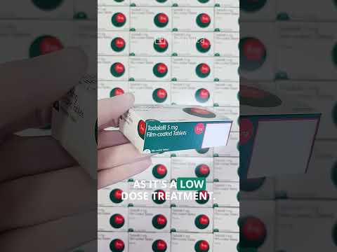 Tadalafil Daily 💊low dose daily treatment for erectile dysfunction. #shorts #explorepage #medication