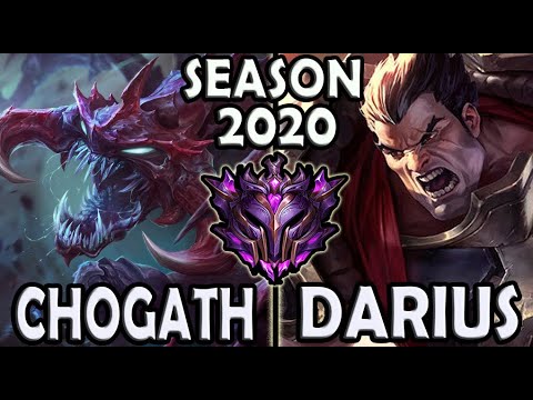 Best Cho'Gath Korea vs Darius [ TOP ] Patch 10.18 Ranked Korea ✔️