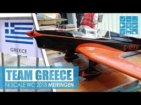TEAM GREECE - ALL RC SCALE MODELS IN DETAIL F4 SCALE WORLD CHAMPIONSHIP 2018 MEIRINGEN [HD]