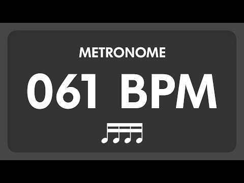 61 BPM - Metronome - 16th Notes