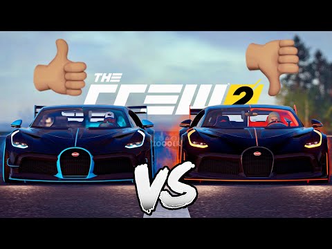 Bugatti Divo VS Bugatti Divo MAGMA EDITION - The Crew 2