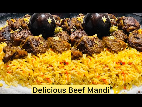 Eid Special Beef Mandi | Quick & Delicious Arabic Rice Recipe