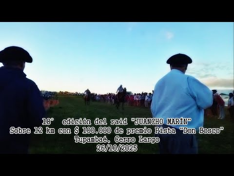 18° edición del raid "Juancho Marín" sobre 12 km - Pista Don Bosco, Tupambaé 26/10/2025