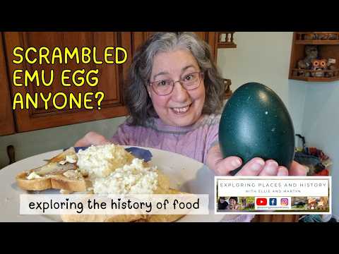 Scrambled emu egg, anyone?