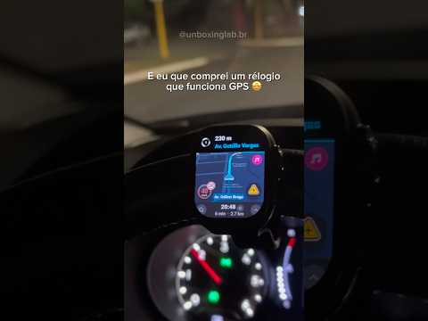 Comprei um relógio com gps! 🤩 Comenta “Eu quero” que te envio o link, junto com cupom de desconto!