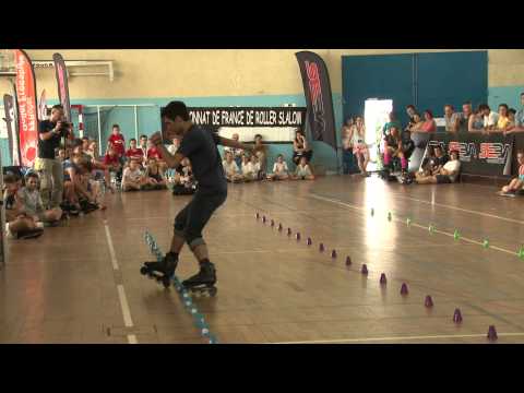 Championnat de France de roller slalom - Classic - Romain Lebois