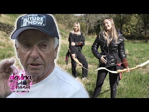 The wilderness is calling! 🐶 Archery with Grandpa 🏹 | Davina & Shania - We love Monaco #WLMCLASSI...