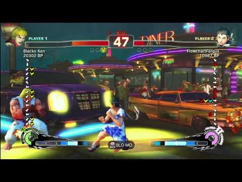SSF4 [KEN] Blacko Ken vs FlowchartFergus [SAK]