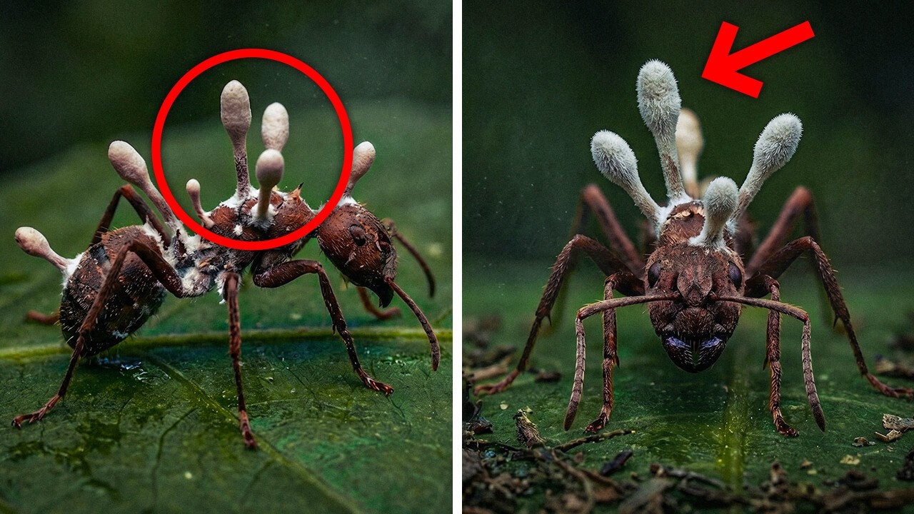 This Parasite Makes Ants Do Creepy Things