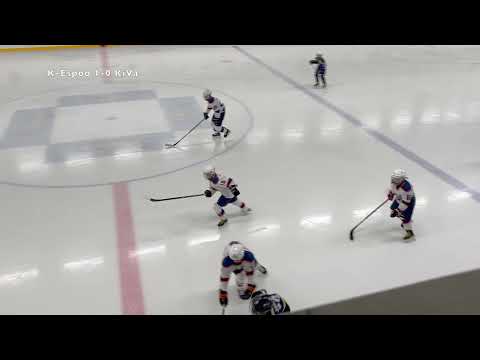 6.11.2021 K-Espoo Blues V VS KiVa musta U11 sarjapeli Matinkylässä