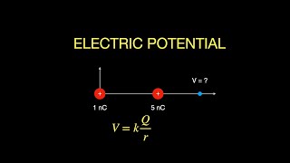 Finding the Electric Potential due to Two Point Charges