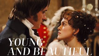 elizabeth &amp; mr. darcy - young and beautiful by lana del rey (pride and prejudice)