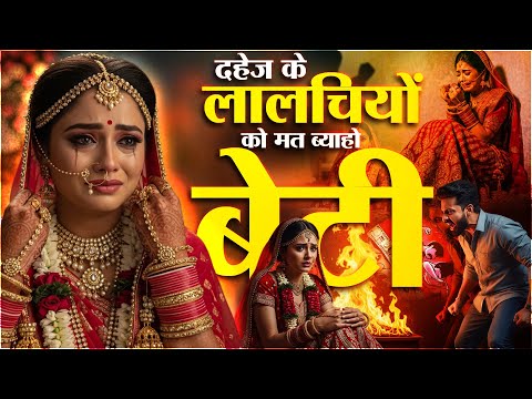 दहेज के लालचियों को मत ब्याहो लड़की । Ai animated 3D Video