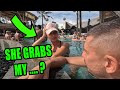 HOT MODEL IN BALI MAKES ME BREAK CHARACTER Finns Beach Club Canggu Denpasar