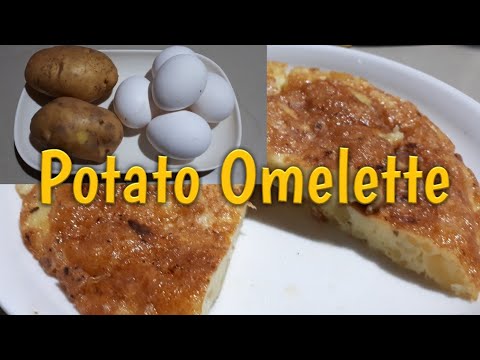 OMELETTE RECIPE | HOW TO MAKE POTATO OMELETTE | QUICK AND EASY | TORTANG PATATAS