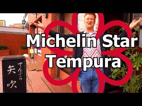 Tempura Michelin Star Restaurant in Tokyo - Eric Meal Time #770