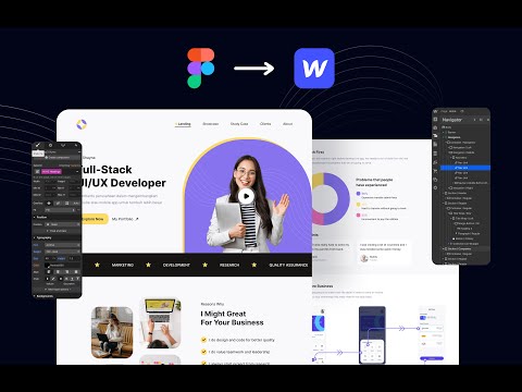 Foto kelas Web Development: Build a Freelancer Portfolio with Webflow