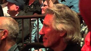 Eric Clapton and Keith Richards - Roger Waters spectator - Crossroads 2013 - April 13, 2013