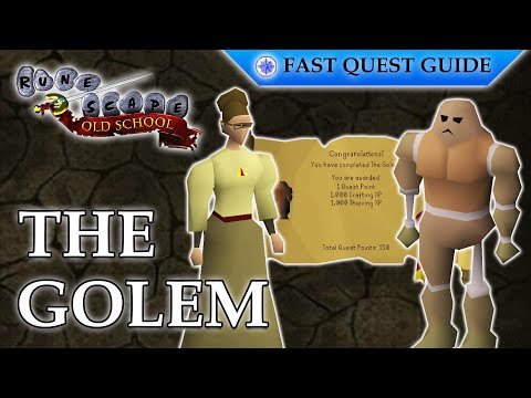 The Golem Quest | OSRS Quality Quick Guide [2024]