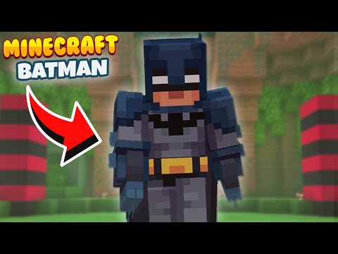 AKU MASUK DUNIA BATMAN! Minecraft Batman #1