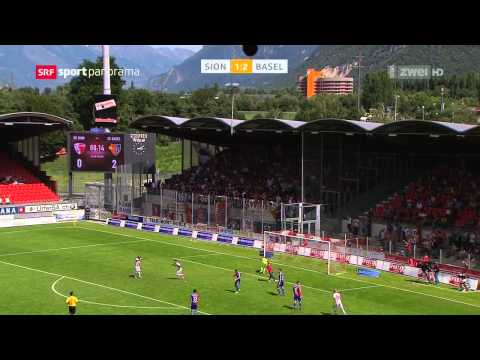 2014/15: 6. Runde - FC Sion - FC Basel 2:3 (0:1)